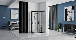 Душова кабіна Rea Look black 80x100 REA-K7900, Чорний матовий, Універсальна - мініатюра 3