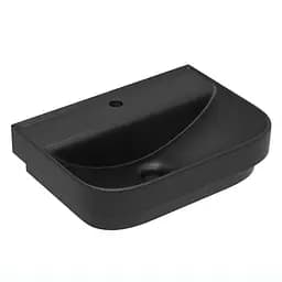 Умивальник Volle Solo 55x40 чорний матовий 13-55-113Black