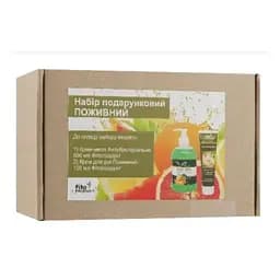 Набір подарунковий для рук "Поживний" (Крем-мило антібактеріальне, 500 мл + крем для рук поживний, 100 мл)