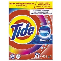 Стиральный порошок Tide Аква-Пудра Колор Автомат 405 г
