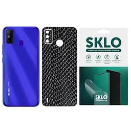 Захисна плівка SKLO Back (тил) Snake для TECNO Camon 17 Чорний