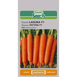 Семена Морковь Насіння України Лагуна F1, 400 семян (312800)