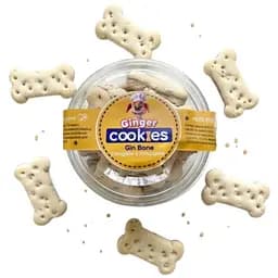 Лакомство для собак Печенье Ginger Cookies GinBone сэндвич с птицей 130 г 