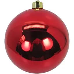 Новорічна куля Yes! Fun 30 cм червона глянець