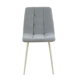 Стілець TED Grey Light Grey Velvet - мініатюра 4