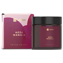 Ароматична свічка HiSkin Троянда та ваніль, 100 мл