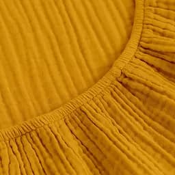 Комплект постільної білизни Cosas Orange CS1 Підлітковий муслін шафран (Muslin_0017Orange_El90-0017Orange_155) - мініатюра 7