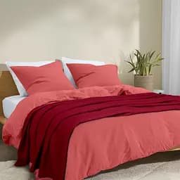 Плед-покривало Cosas Knitted Braid Merlot косичка 75х95 см (Blanket_55Merlot_KnittedBraid_75x95) - мініатюра 3