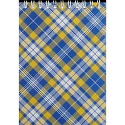 Блокнот на пружині Buromax Shotlandka А6, 48 аркушів синій (BM.2480-02)