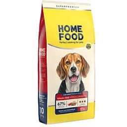 Сухий корм для собак середніх та великих порід Home Food гіпоалергенний з качкою та нутом 10 кг