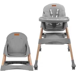 Стільчик для годування Kidwell Karimi 2 в 1 Gray (5901130091188)