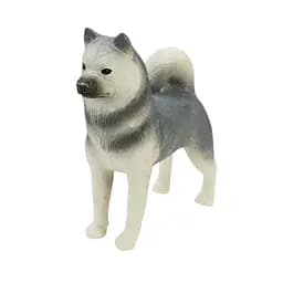 Детская игрушечная фигурка животного Bambi Siberian Husky TBS086-8