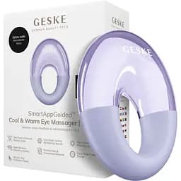 Масажер для очей GESKE Cool & Warm Eye Massager 7 в 1 фіолетовий