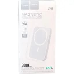 Портативный аккумулятор Hoco J109 Easy PD 20W MagSafe Fast charging 5000 mAh белый