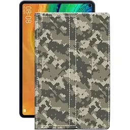 Чехол StatusCASE из экокожи для планшета Huawei MatePad Pro 10.8 Хаки-зеленый