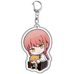 Брелок акриловий Людина бензопила Макіма Chainsaw Man Makima 5 см