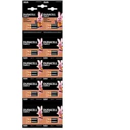 Батарейка щелочная DURACELL LR03 (AAA) MN2400, 2*10шт в плакате, цена за плакат