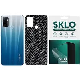 Захисна плівка SKLO Back тил Snake для Oppo Reno 5 5G Чорний