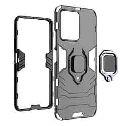 Чохол бампер Primolux Ring Armor для Xiaomi Redmi Note 12 5G Black - мініатюра 8