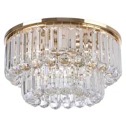 Люстра Brille потолочная торт с подсветкой LED E14 40W Glass (BCL-611C/3)