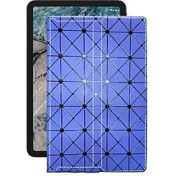 Чохол StatusCASE з екошкіри для планшету Nokia T20 Синій ромб