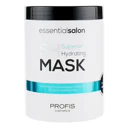 Зволожуюча маска для волосся Superior Hydrating Profis 1000 мл професійна косметика