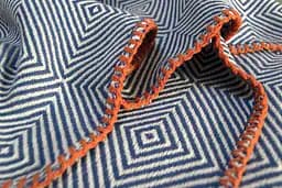 Покривало Barine - Tetra Throw Denim 135x195 темно-синій - мініатюра 3