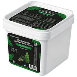 Добриво TD GrowSeeds Нітроамофоска-М NPK 14-13-16 для хвойних та декоративних рослин 1 кг