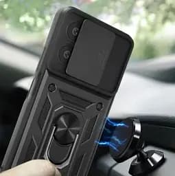 Панель BeCover Military для Xiaomi Redmi 12 Black (710009) - мініатюра 4