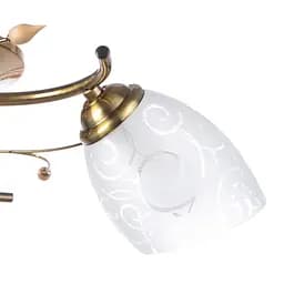 Люстра стельова Brille класична E14 40W G (LK-231C/3) - мініатюра 2