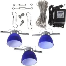 Светильник струнный поворотный Brille HTL-78/3 Blue система 176250