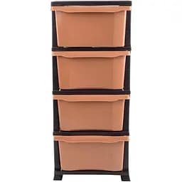 Комод Violet House 0354 Classic 90х47х39.5 см коричневий (0354 Classic BROWN)