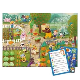 Дитячий віммельпазл "Літо у селі" DoDo Toys 300659, 60 елементів - мініатюра 3
