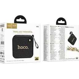 Портативна акустика Hoco HT1 Black [152815] - мініатюра 4