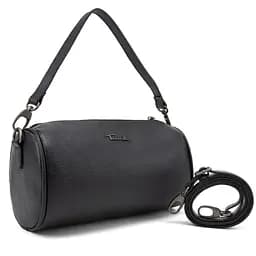 Кожаное стильное кроссбоди в форме боченка Tavinchi CH-0777A-FL