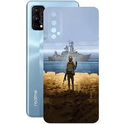 Захисна плівка StatusSKIN для Realme 7 2020 Корпус Вініл Корабель