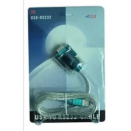 Переходник USB 2.0 Type-A COM RS232 9 pin Chipset PL-2303HXD кабель 1.5 м RTL