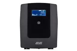 2E Джерело безперебійного живлення DD1200, 1200VA/720W, LCD, USB, 3xSchuko - мініатюра 2