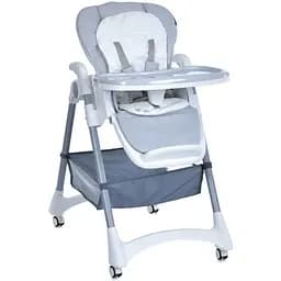 Детский стульчик для кормления El Camino STEADY ME 1177 Quiet Gray