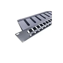 Кабельний організатор 19" 2U з кришкою SN (80мм) - 9005 Eserver (КР-012.2U.19) - мініатюра 6