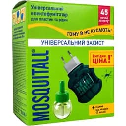 Комплект від комарів Mosquitall Електро-фумігатор + рідина 30 мл