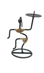 Підсвічник Африканці метал 15 см в асортименті