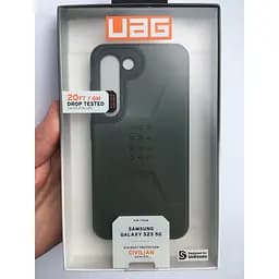Чохол протиударний для Samsung Galaxy S23 (S911) UAG Civilian Olive 214121117272 - мініатюра 2