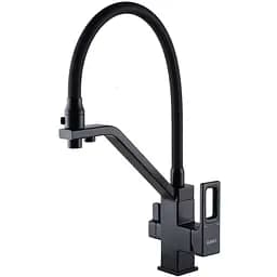 Смеситель для кухни под осмос Globus Lux Lazer GLLR-0900-10-01 000024676 Черный матовый