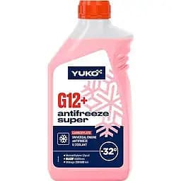 Антифриз Yuko Super G12+ -32°С червоний 1 л