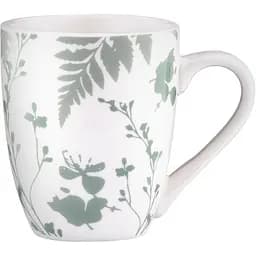 Чашка Ardesto Capri 320 мл біло-зелена (AR0432CWG)