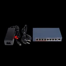 Комутатор мережевий POE GV-018-AI-8+1PG - мініатюра 4
