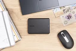Зовнішній жорсткий диск 2.5" USB 2.0TB Toshiba Canvio Basics EXCL Black (HDTB520MK3AA) - мініатюра 6