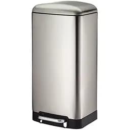 Мусорное ведро Kela Davino с педалью 30 л серебристое (10903)