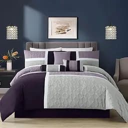 Черный подвесной светильник с прозрачными камнями Ø 21х25 см | Ст. 11873/1 | Line F